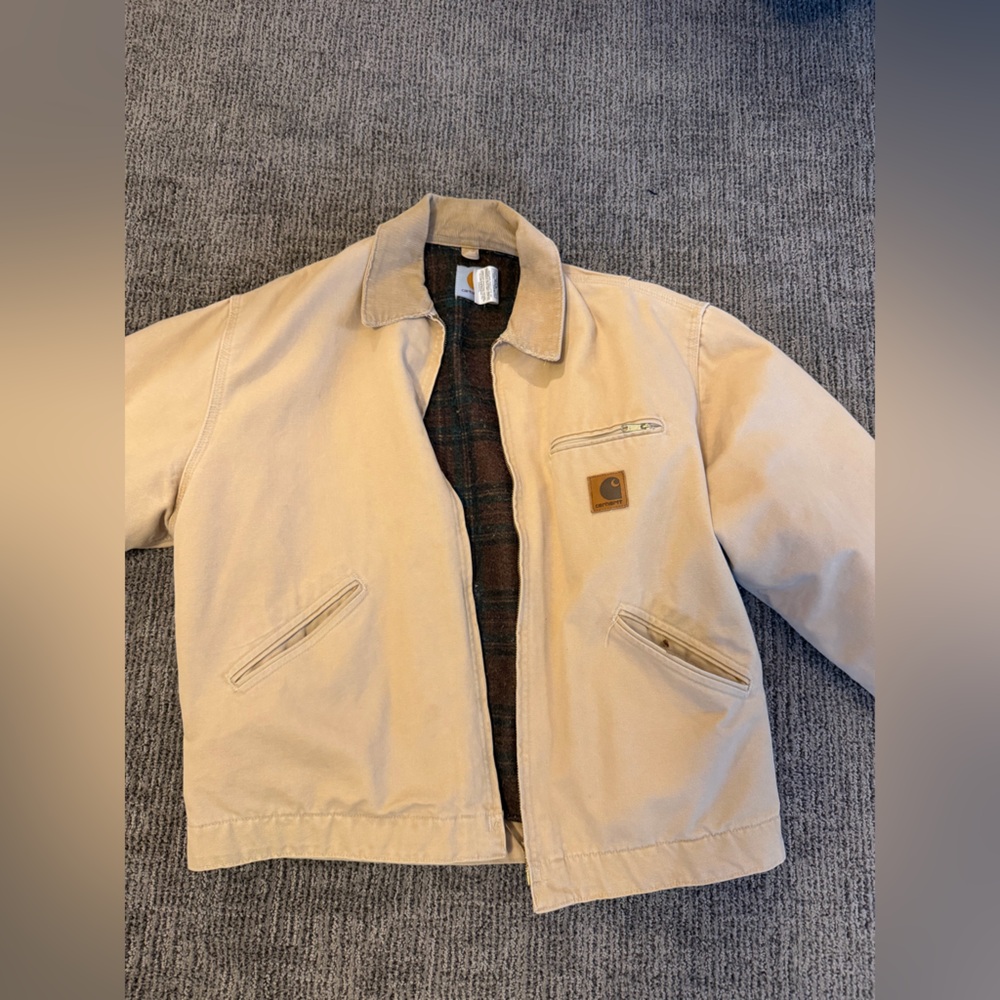 Carhartt Men's Tan Lightweight Jacket